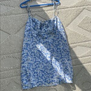 Floral Blue Women's Summer dress